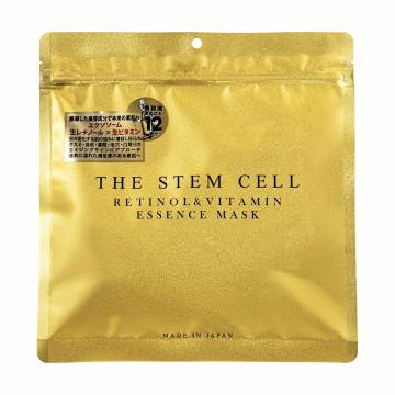 Набор тканевых масок для лица Kor Japan The Stem Cell Retinol & Vitamin Essence Mask, 30 шт Набор тканевых масок для лица Kor Japan The Stem Cell Retinol & Vitamin Essence Mask, 30 шт