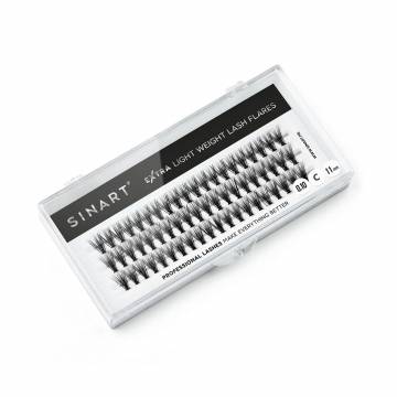 Накладные ресницы пучковые Sinart Eye Lashes Pro, 20D, C, 11 мм Накладные ресницы пучковые Sinart Eye Lashes Pro, 20D, C, 11 мм