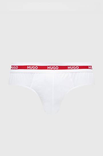 Слипы HUGO 3 шт мужские цвет белый Слипы HUGO 3 шт мужские цвет белый
