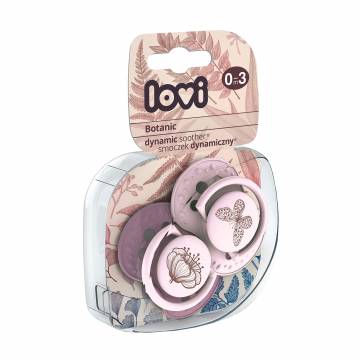 Пустышка LOVI силиконовая динамическая Botanic Girl 0-3 месяцев 2 шт. 22-869girl Пустышка LOVI силиконовая динамическая Botanic Girl 0-3 месяцев 2 шт. 22-869girl