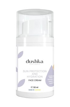 Крем для лица Dushka Sun Protection And Hydration Face Cream, SPF 30, 50 мл