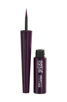 Жидкая подводка для глаз Make Up For Ever Aqua Resist Color Ink 04 Matte Plum, 2 мл
