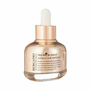 Ампульная сыворотка для лица Bergamo Premium Gold Wrinkle Care Ampoule против морщин, с золотом, 30 мл Ампульная сыворотка для лица Bergamo Premium Gold Wrinkle Care Ampoule против морщин, с золотом, 30 мл