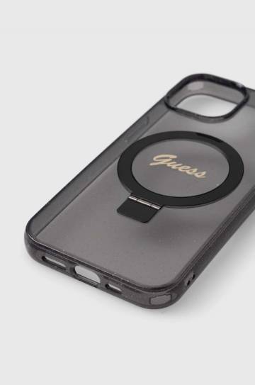 Чехол на телефон Guess iPhone 13 / 14 / 15 6.1" цвет чёрный Чехол на телефон Guess iPhone 13 / 14 / 15 6.1" цвет чёрный