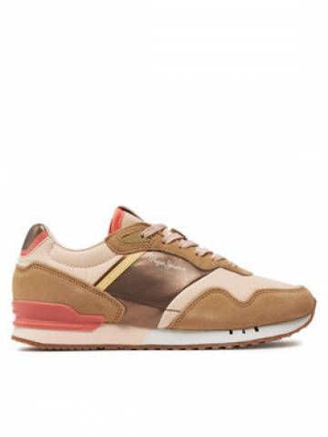 Pepe Jeans Снікерcи London Glam W PLS40006 Бежевий Pepe Jeans Снікерcи London Glam W PLS40006 Бежевий