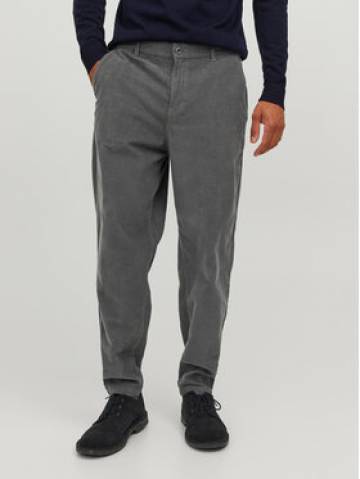 Jack&Jones Штани з тканини 12237547 Сірий Tapered Fit Jack&Jones Штани з тканини 12237547 Сірий Tapered Fit