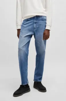 Мужские синие джинсы Синий 38 HUGO 50537707;421