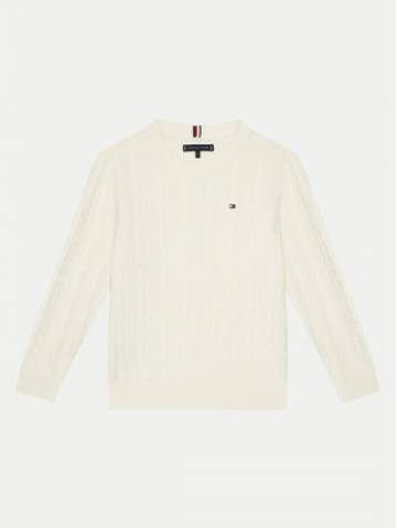 Tommy Hilfiger Светр KB0KB09348 Écru Regular Fit Tommy Hilfiger Светр KB0KB09348 Écru Regular Fit