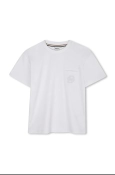 Детская хлопковая футболка BOSS