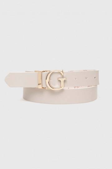 Двусторонний ремень Guess женский цвет розовый Двусторонний ремень Guess женский цвет розовый