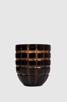 Свеча Forever S с ароматом Gold в стеклянном подсвечнике