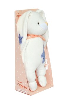 Мягкая игрушка Tigres Зайчик Star, от рождения (ЗА-0061)