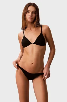 Женский черный лиф от купальника TRIANGLE Черный L Calvin Klein LV00Q61239