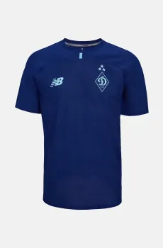 Тренровочная футболка ФК «Динамо» Київ Синий L New Balance MT6236Z3IKW