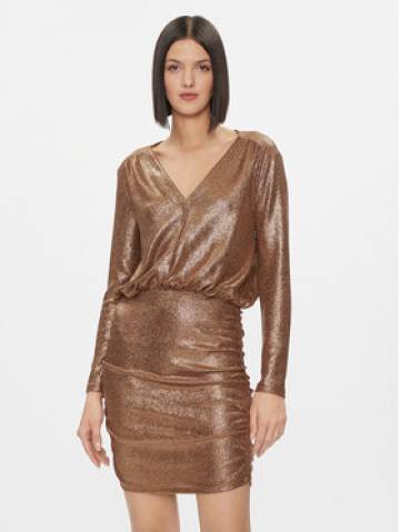 Please Коктейльна сукня A1XKBSX000 Золотий Slim Fit Please Коктейльна сукня A1XKBSX000 Золотий Slim Fit