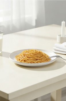 Керамічна тарілка з декоративним краєм - білий