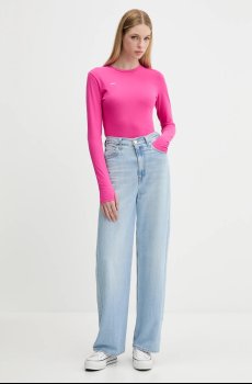 Лонгслив Pangaia Cotton-Stretch Long-Sleeved Top