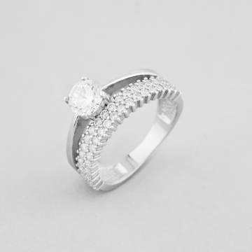 Серебряное кольцо Minimal 1946р-16 16 Серебряное кольцо Minimal 1946р-16 16