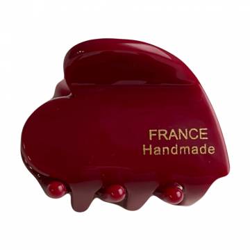 Заколка для волос NYU.NYU France Hair Clip Heart Краб, Marsala, 3.5*3 см (FR01HCHM01) Заколка для волос NYU.NYU France Hair Clip Heart Краб, Marsala, 3.5*3 см (FR01HCHM01)
