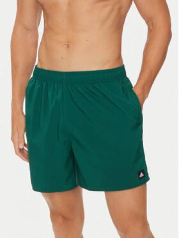 adidas Шорти для плавання Solid CLX IX7582 Зелений Regular Fit adidas Шорти для плавання Solid CLX IX7582 Зелений Regular Fit