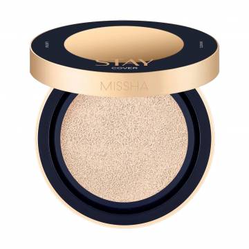 Тональный кушон-основа для лица Missha Stay High Cover Cushion, 21 Fair, 14 г Тональный кушон-основа для лица Missha Stay High Cover Cushion, 21 Fair, 14 г