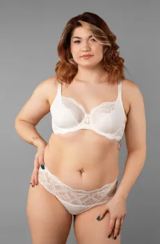Женский белый бюстгальтер Белый 95H brabrabra SLZ25901012