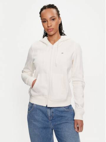 Tommy Jeans Світшот Flag DW0DW19729 Écru Regular Fit Tommy Jeans Світшот Flag DW0DW19729 Écru Regular Fit