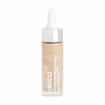 Био-хайлайтер-люминайзер для лица unico BIO Highlighter Luminizer Liquid Silk, 15 мл Био-хайлайтер-люминайзер для лица unico BIO Highlighter Luminizer Liquid Silk, 15 мл