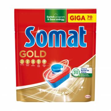 Таблетки для посудомоечной машины Somat Gold, 70 шт Таблетки для посудомоечной машины Somat Gold, 70 шт