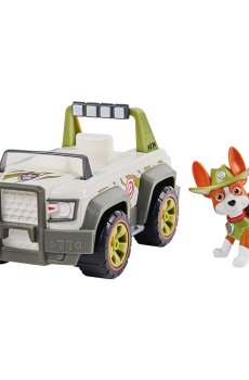 Игровой набор Paw Patrol Щенячий патруль: базовый спасательный автомобиль с водителем Трекер, от 3 лет (SM16775/7106)