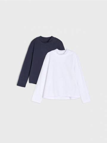 Довгий бавовняний лонгслів 2 pack - різнобарвний Довгий бавовняний лонгслів 2 pack - різнобарвний