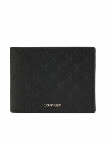 Calvin Klein Велике Чоловіче Портмоне Ck Must Mono Bifold 5cc W/Coi K50K512703 Чорний Calvin Klein Велике Чоловіче Портмоне Ck Must Mono Bifold 5cc W/Coi K50K512703 Чорний