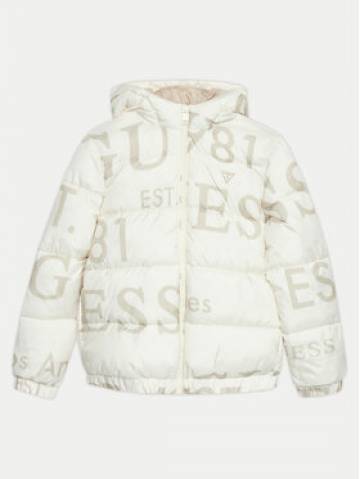 Guess Пуховик H4BJ05 WCFM0 Білий Regular Fit Guess Пуховик H4BJ05 WCFM0 Білий Regular Fit