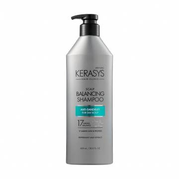 Шампунь по уходу за жирной кожей головы KeraSys Scalp Care Balancing Shampoo, 600 мл Шампунь по уходу за жирной кожей головы KeraSys Scalp Care Balancing Shampoo, 600 мл