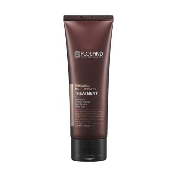 Восстанавливающий кондиционер для волос Floland Premium Silk Keratin Treatment с кератином, 120 мл Восстанавливающий кондиционер для волос Floland Premium Silk Keratin Treatment с кератином, 120 мл