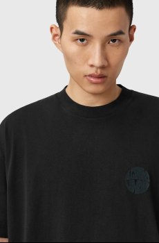 Хлопковая футболка AllSaints WAVED