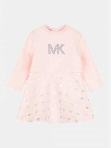 MICHAEL KORS KIDS Повсякденна сукня R30127 Рожевий Regular Fit MICHAEL KORS KIDS Повсякденна сукня R30127 Рожевий Regular Fit