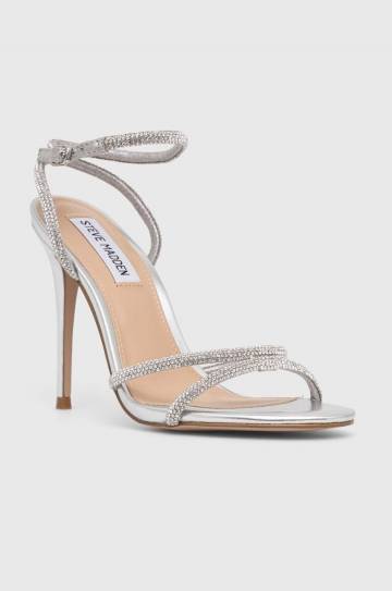 Сандалии Steve Madden Bryanna цвет серебрянный SM11002613 Сандалии Steve Madden Bryanna цвет серебрянный SM11002613