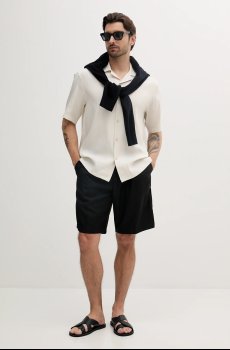 Льняная рубашка BOSS