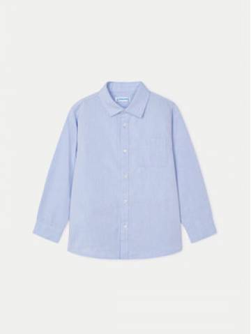 Mayoral Сорочка 146 Блакитний Regular Fit Mayoral Сорочка 146 Блакитний Regular Fit