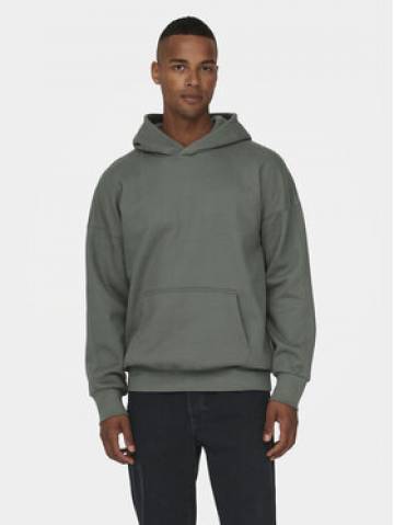 Only & Sons Світшот Dan 22026661 Зелений Relaxed Fit Only & Sons Світшот Dan 22026661 Зелений Relaxed Fit