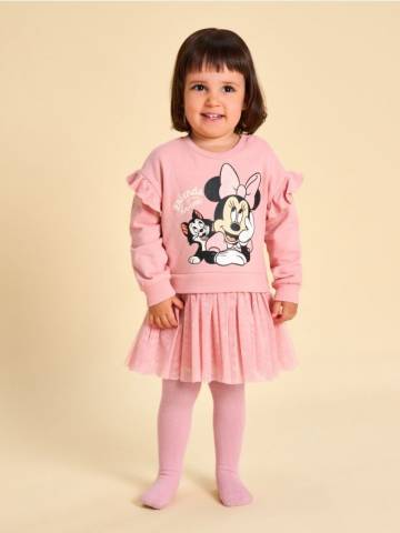Спортивна сукня з фатином Minnie Mouse - рожевий Спортивна сукня з фатином Minnie Mouse - рожевий
