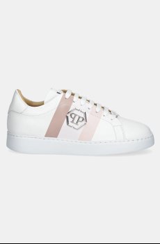 Кожаные кроссовки Philipp Plein Lo-Top Hexagon