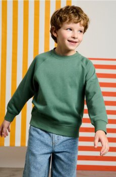 Кофта з круглим вирізом - зелений