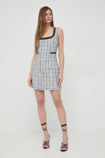 Платье с примесью шерсти Guess цвет чёрный mini облегающее Платье с примесью шерсти Guess цвет чёрный mini облегающее
