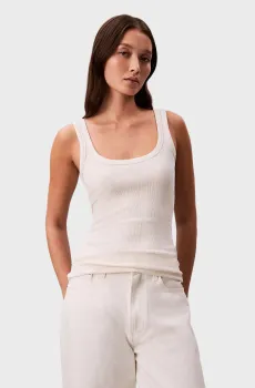 Женская белая майка VARIGATED Белый S Calvin Klein LV044F210G