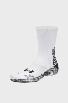 Белые носки UAAG Team Elite 1pkCrew-WHT Белый 31.5-36.5 Under Armour 6009763-100