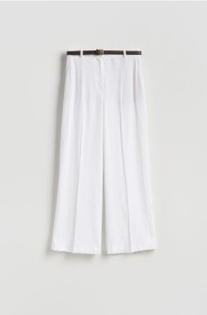 Reserved - Модальні штани - білий - 040KK-00X