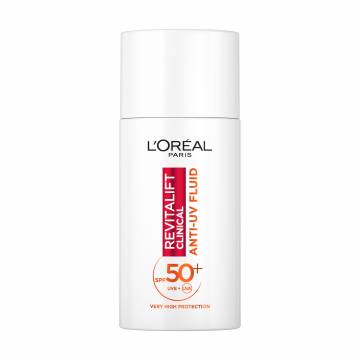 Защитный флюид для лица LOreal Paris Revitalift Clinical Anti-UV Fluid, SPF 50+, 50 мл Защитный флюид для лица LOreal Paris Revitalift Clinical Anti-UV Fluid, SPF 50+, 50 мл