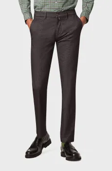 Мужские темно-серые чиносы Серый 42-34 Pierre Cardin PC.-C3 33740.1050